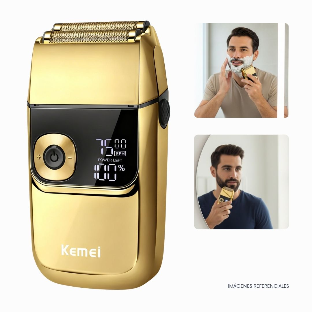 AFEITADORA PROFESIONAL RECARGABLE KEMEI SHAVER KM-2020 - 1