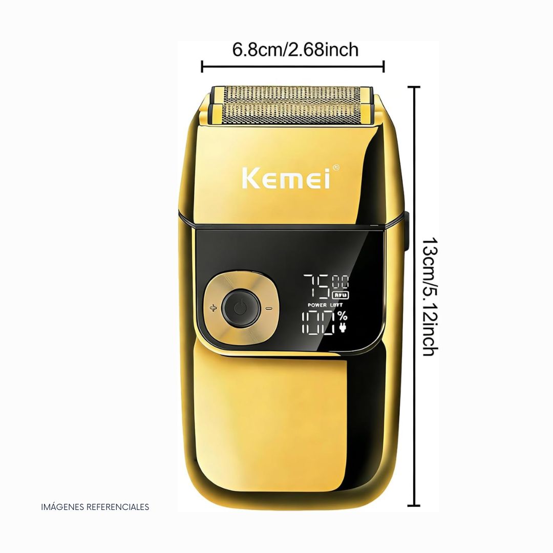AFEITADORA PROFESIONAL RECARGABLE KEMEI SHAVER KM-2020 - 5