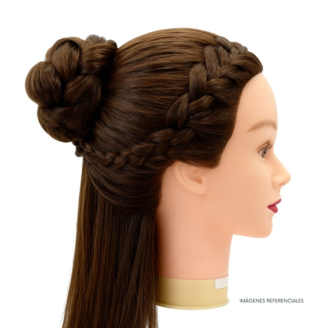 CABEZAL MIXTO PARA PRÁCTICA DE PELUQUERÍA - 2