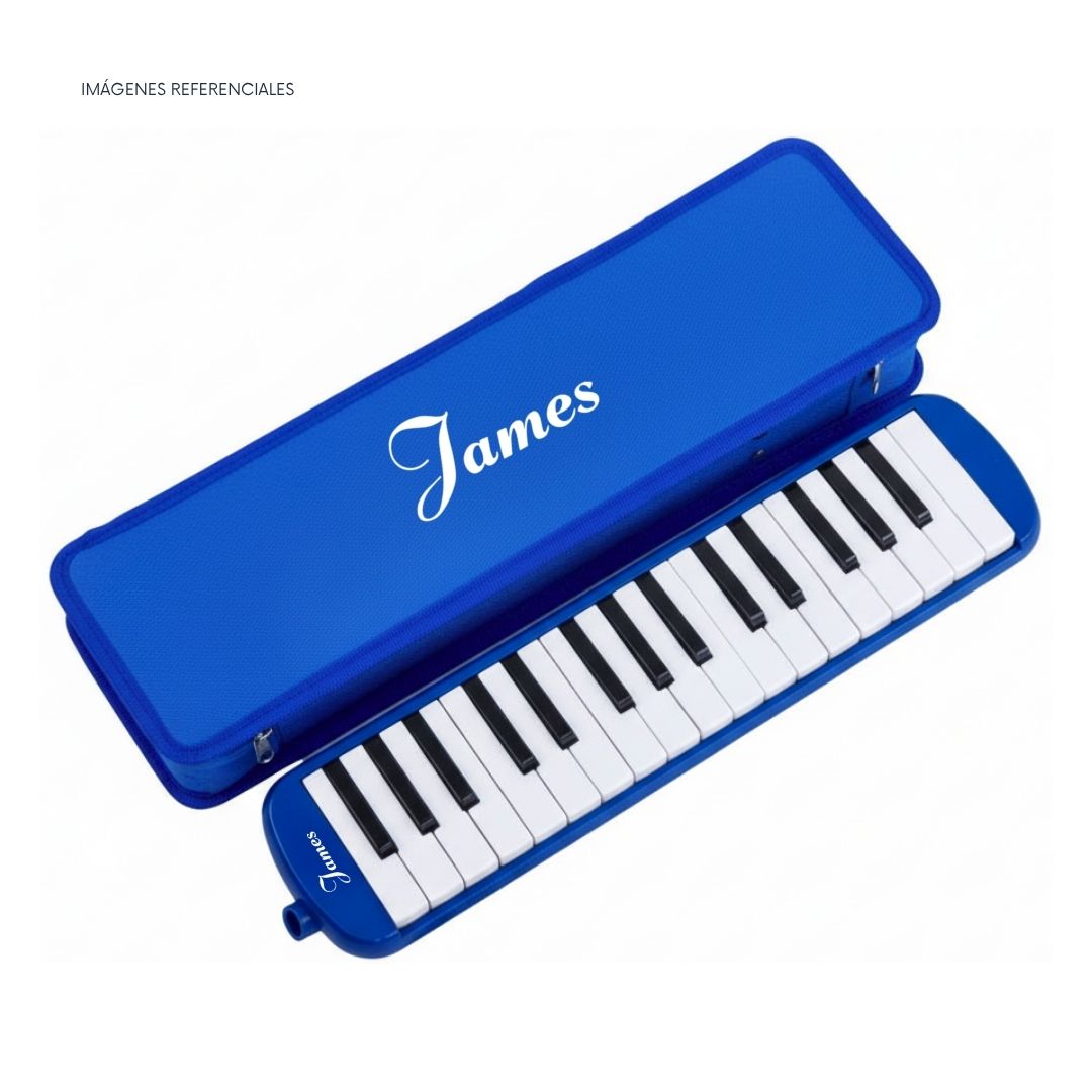 MELÓDICA DE 32 TECLAS 'JAMES' - COLOR LILA CON ESTUCHE RÍGIDO - 2