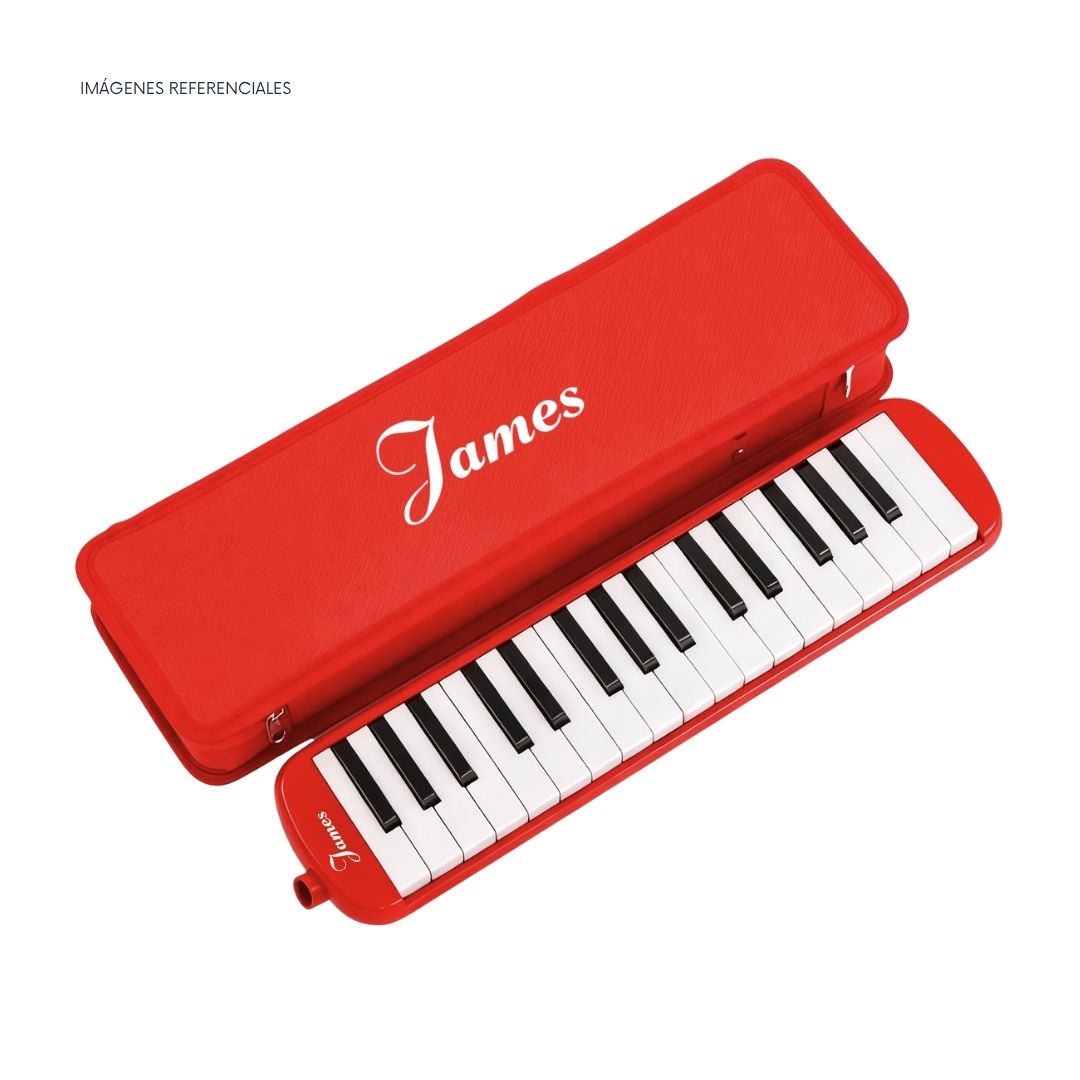 MELÓDICA DE 32 TECLAS 'JAMES' - COLOR LILA CON ESTUCHE RÍGIDO - 2