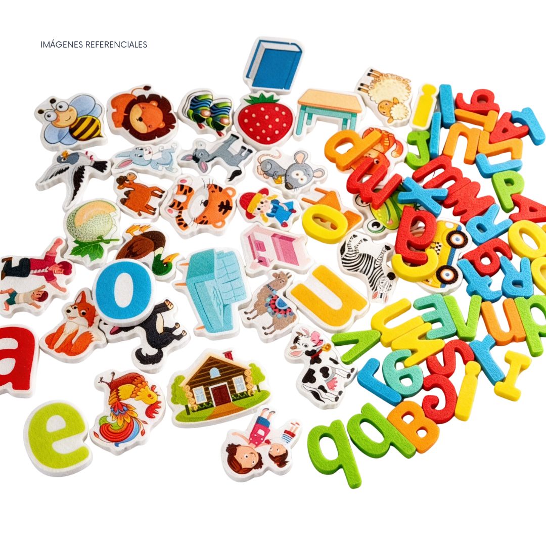 JUEGO EDUCATIVO PARA NIÑOS DE FORMAR PALABRAS DE ANIMALES - 6