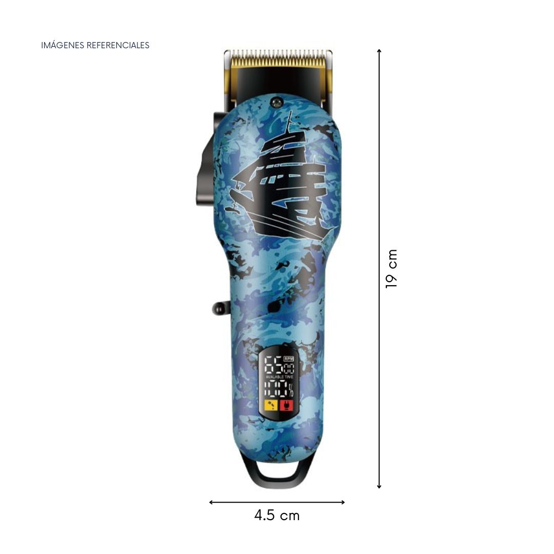 CORTADORA PROFESIONAL DE CABELLO INALÁMBRICA DALING DL-1191 - 4