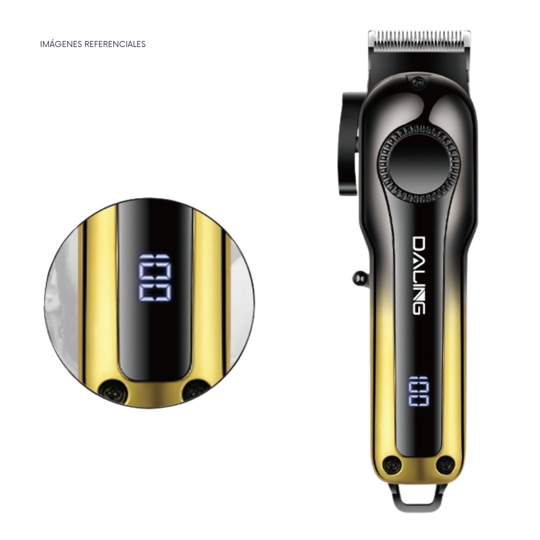 CORTADORA PROFESIONAL DE CABELLO INALÁMBRICA DALING DL-1923 - 2