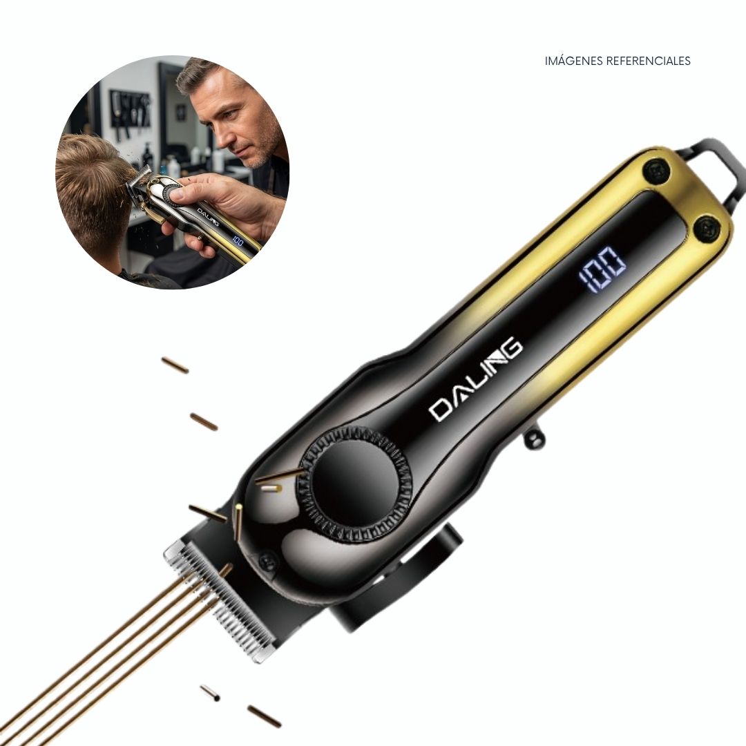 CORTADORA PROFESIONAL DE CABELLO INALÁMBRICA DALING DL-1923 - 3