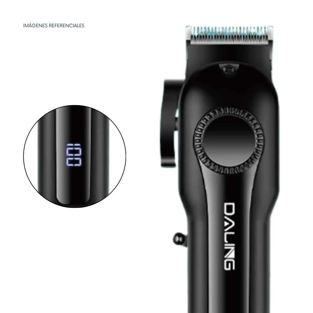 CORTADORA PROFESIONAL DE CABELLO INALÁMBRICA DALING DL-1923 - 1