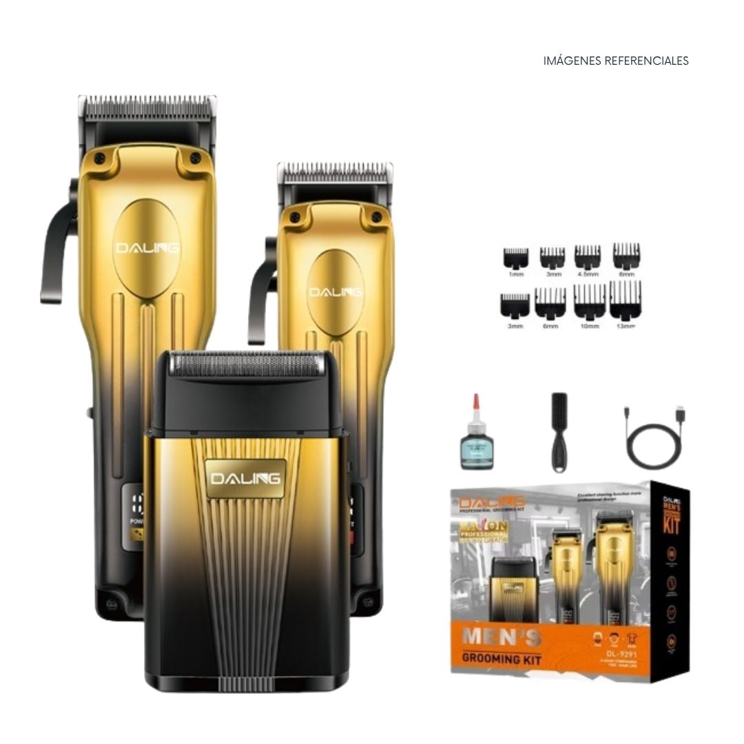 CORTADORA PROFESIONAL DE CABELLO INALÁMBRICA DALING DL-9291 - 1