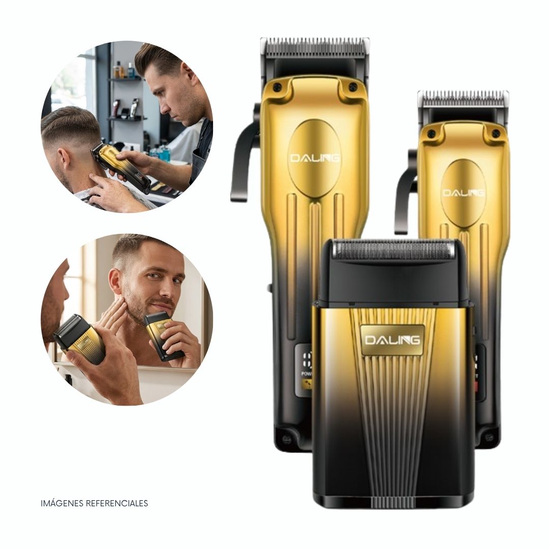 CORTADORA PROFESIONAL DE CABELLO INALÁMBRICA DALING DL-9291 - 2