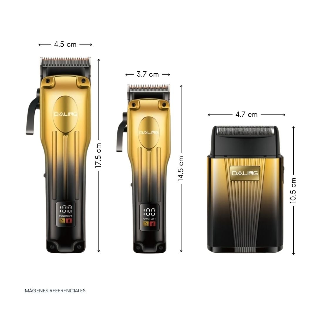 CORTADORA PROFESIONAL DE CABELLO INALÁMBRICA DALING DL-9291 - 5
