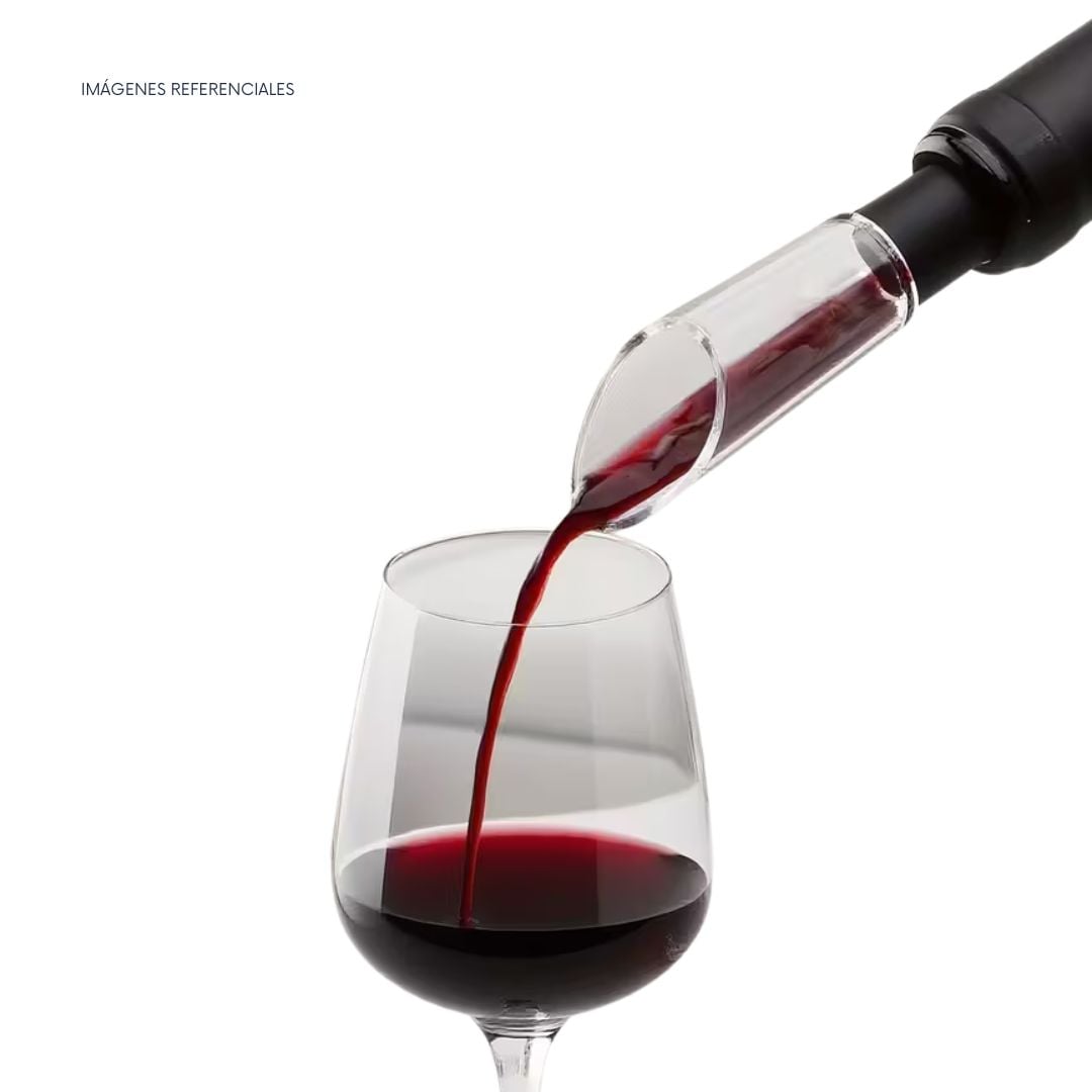 SACACORCHOS ELÉCTRICO RECARGABLE SET DE VINO 4 EN 1 - 4