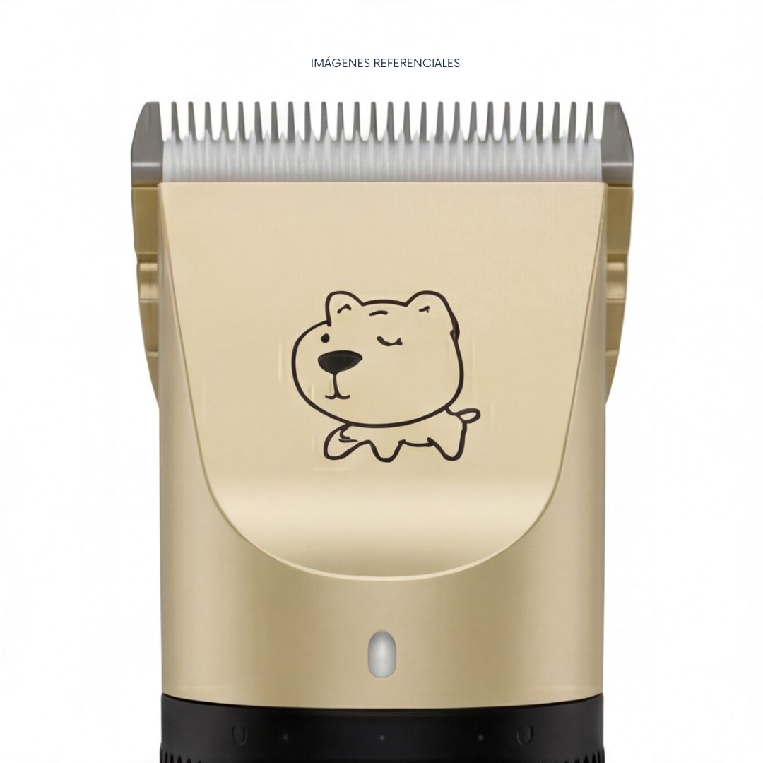 MÁQUINA CORTAPELO PARA MASCOTAS INALÁMBRICA KIT CON ACCESORIOS SILENCIOSA - 4
