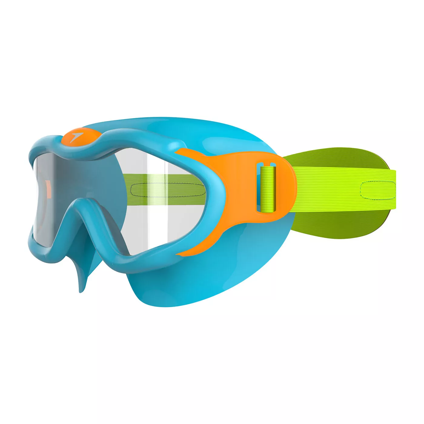LENTES NATACIÓN SPEEDO AZUL SEA SQUAD MASK NIÑOS - 2