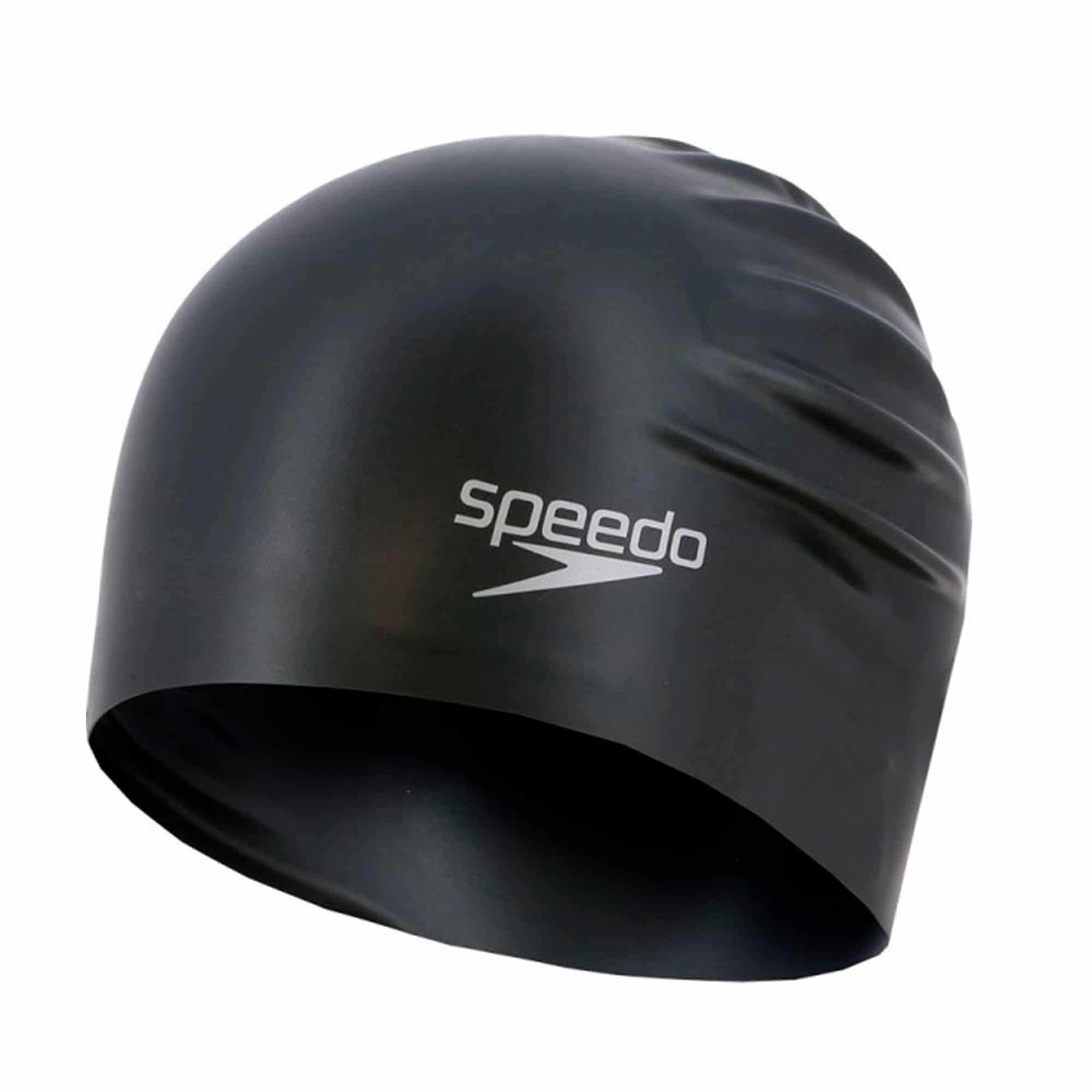 GORRO NATACIÓN SPEEDO CABELLO LARGO NEGRO - 1