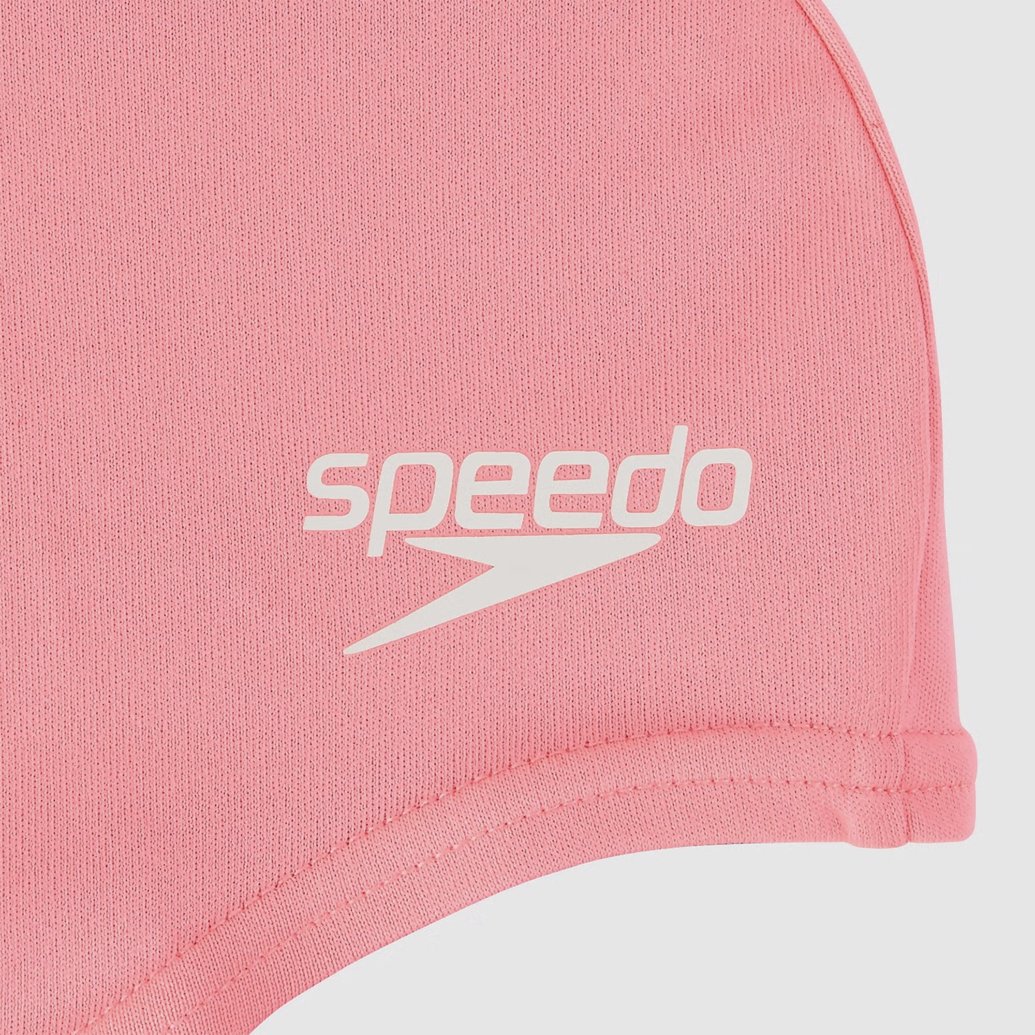 GORRO NATACIÓN SPEEDO LOGO POLIESTER NIÑOS ROSA - 1