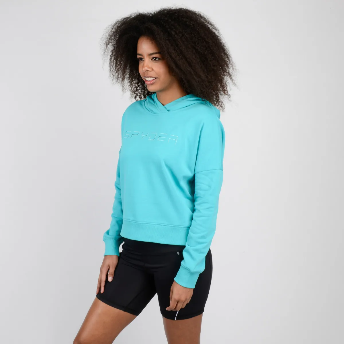 POLERA ENTRENAMIENTO SPYDER HOODIE NORDIC MUJER - 2