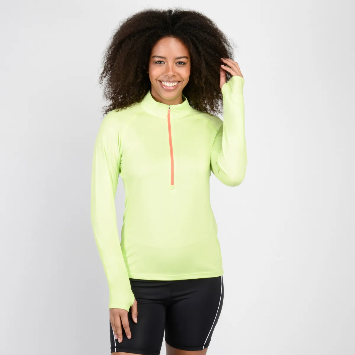 POLERA ENTRENAMIENTO SPYDER QUARTER ZIP ANDES MUJER - 1