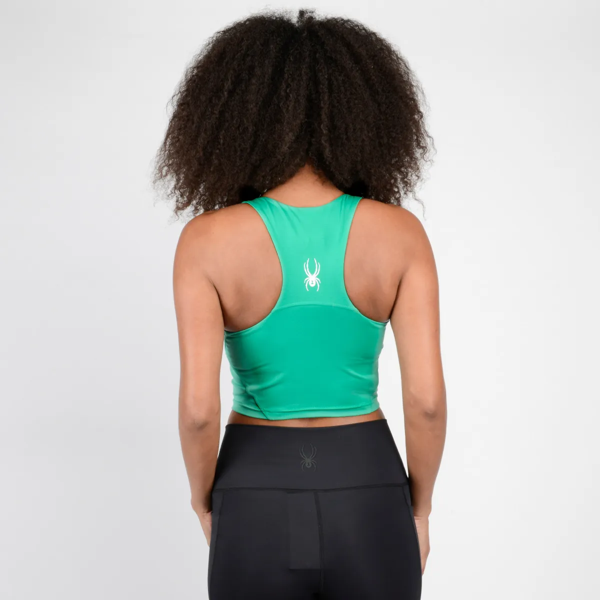 TOP ENTRENAMIENTO SPYDER CROP TOP MUJER - 3