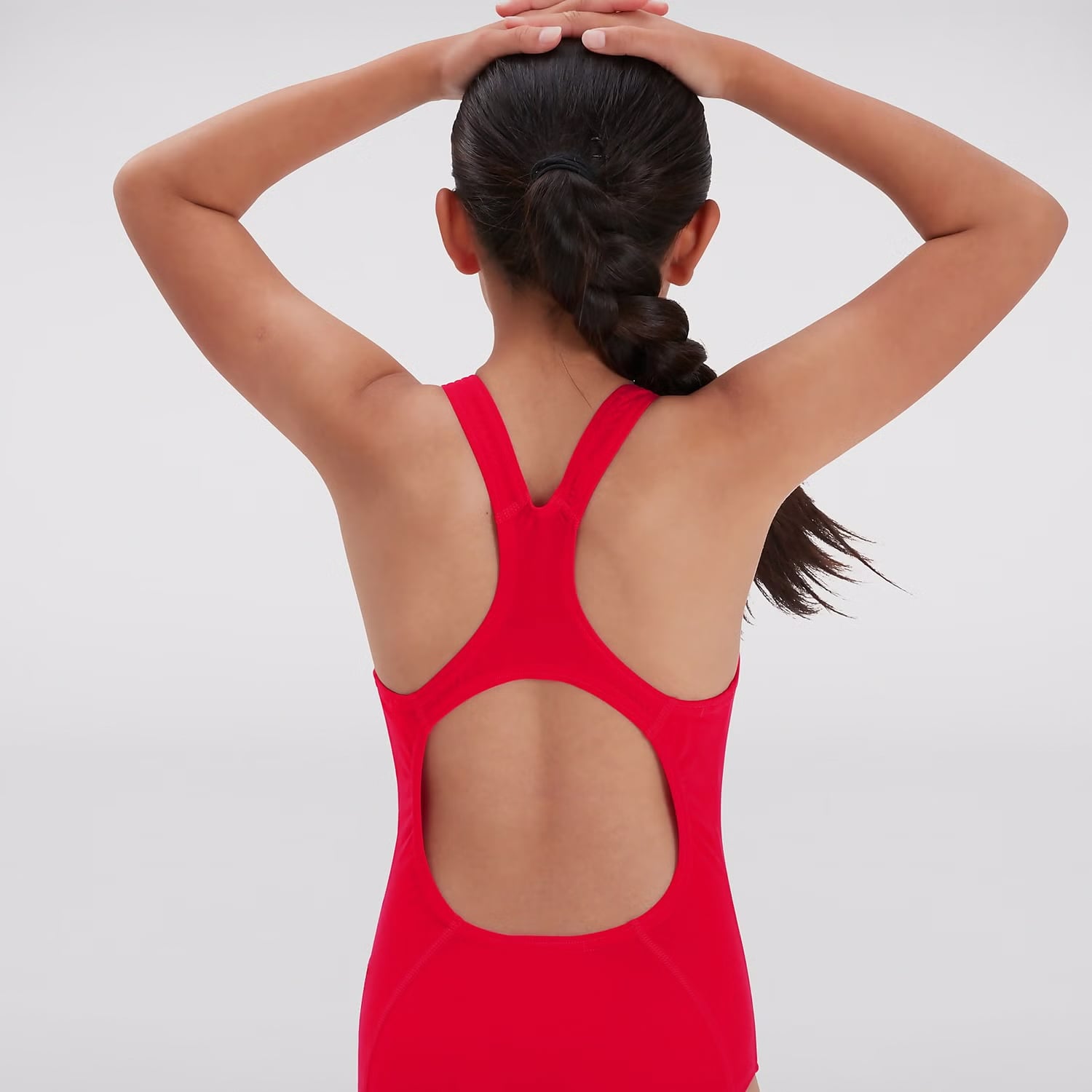 TRAJE BAÑO NATACIÓN NIÑA SPEEDO ENDURANCE+ MEDALIST ROJO - 7