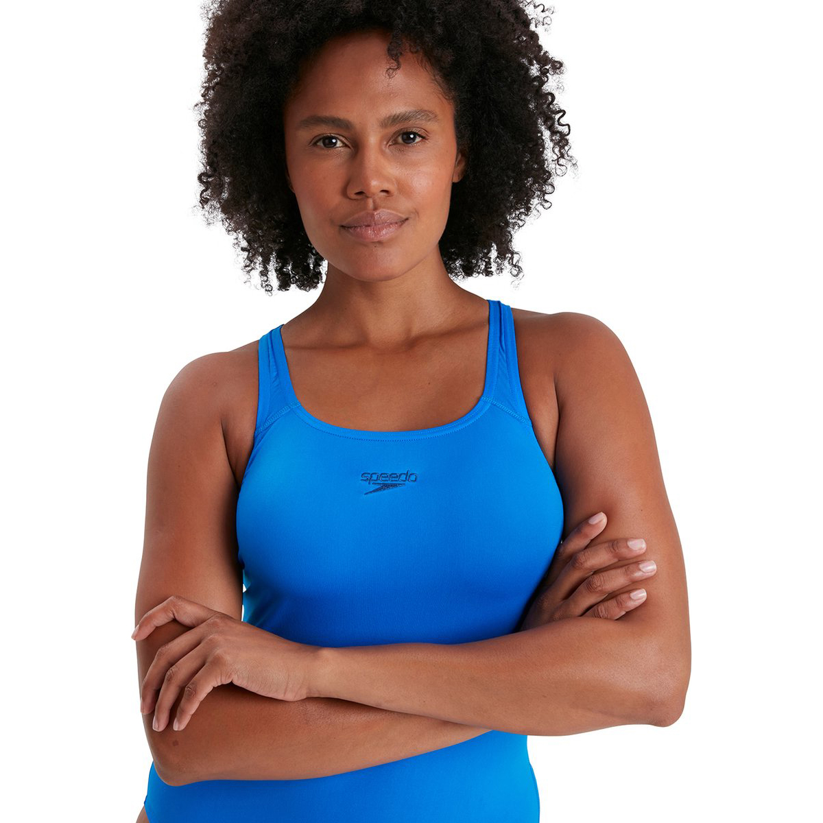 TRAJE BAÑO NATACIÓN MUJER SPEEDO ECO+ MEDALIST AZUL - 7