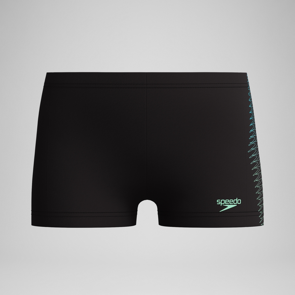 TRAJE BAÑO NIÑO SPEEDO AQUASHORT PLASTISOL PLACEMENT VERDE - 1