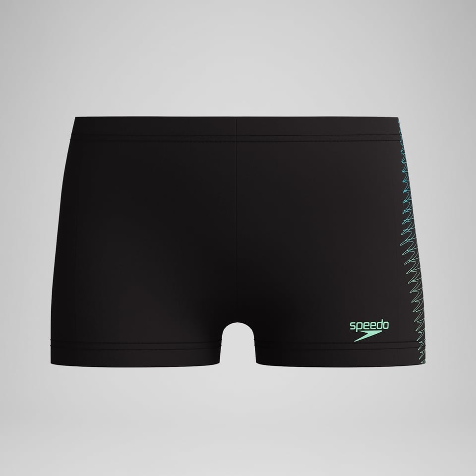 TRAJE BAÑO NIÑO SPEEDO AQUASHORT PLASTISOL PLACEMENT VERDE - 1