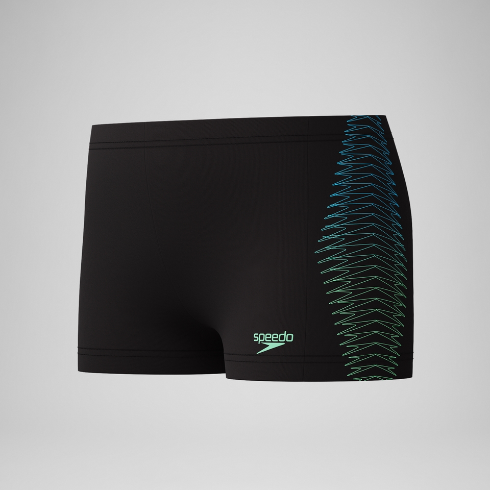 TRAJE BAÑO NIÑO SPEEDO AQUASHORT PLASTISOL PLACEMENT VERDE - 3
