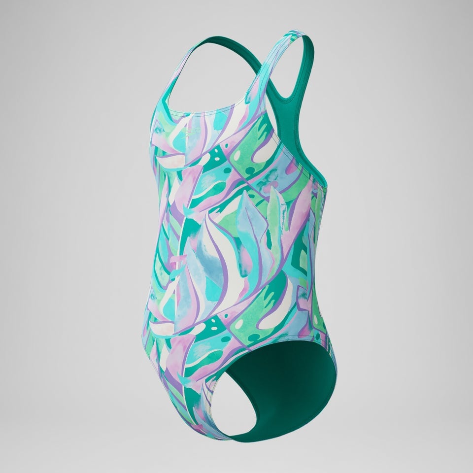 TRAJE BAÑO NATACIÓN SPEEDO MEDALIST PRINTED VERDE - 2