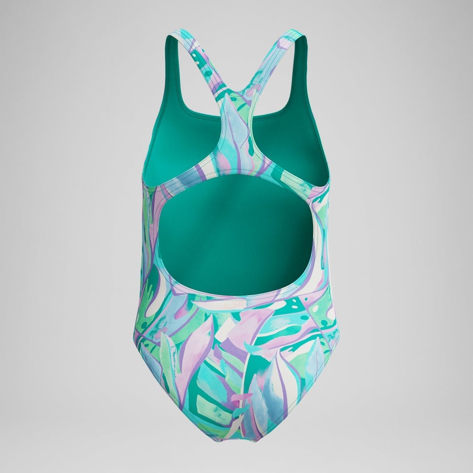 TRAJE BAÑO NATACIÓN SPEEDO MEDALIST PRINTED VERDE - 3