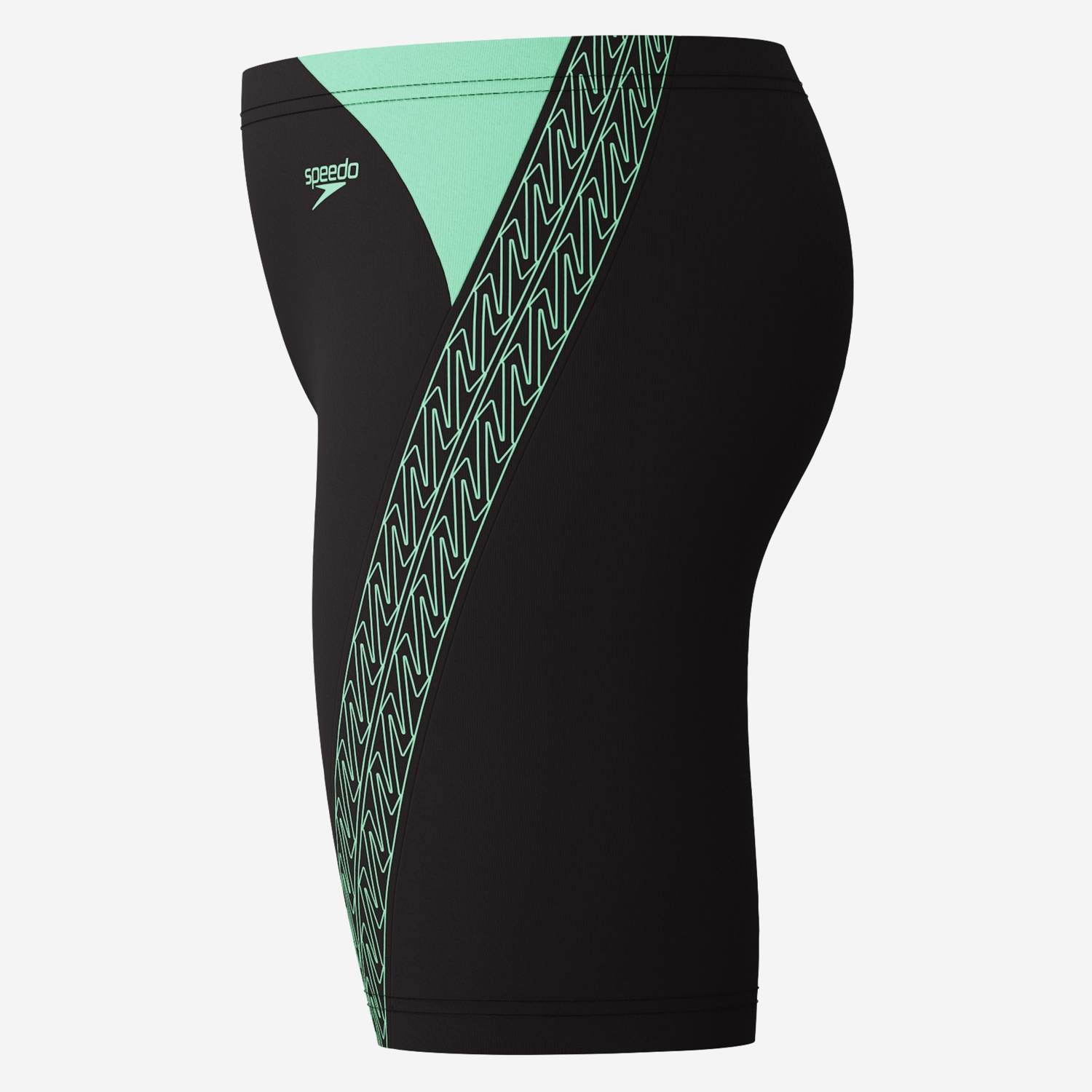 TRAJE BAÑO NATACIÓN NIÑO SPEEDO JAMMER HYPERBOOM SPLCE VERDE - 7