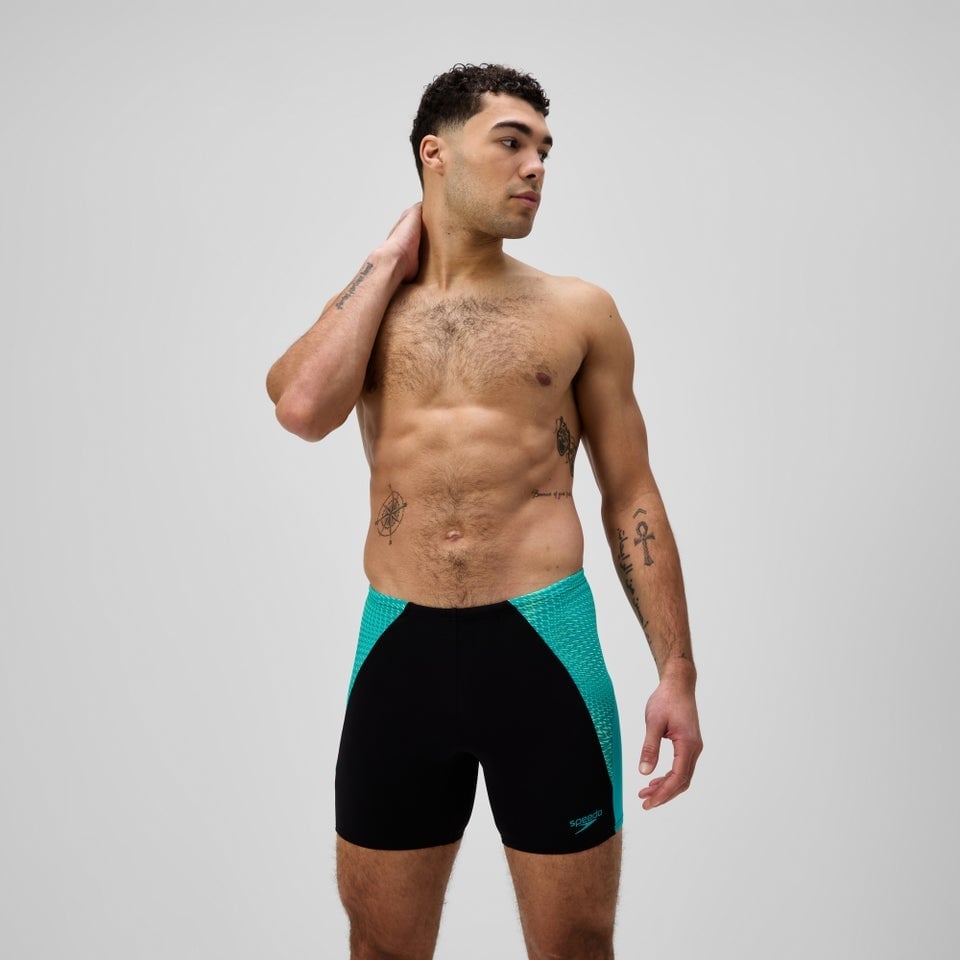 TRAJE BAÑO HOMBRE SPEEDO END+ MAX MID JAMMER SPLICE MARINO - 1