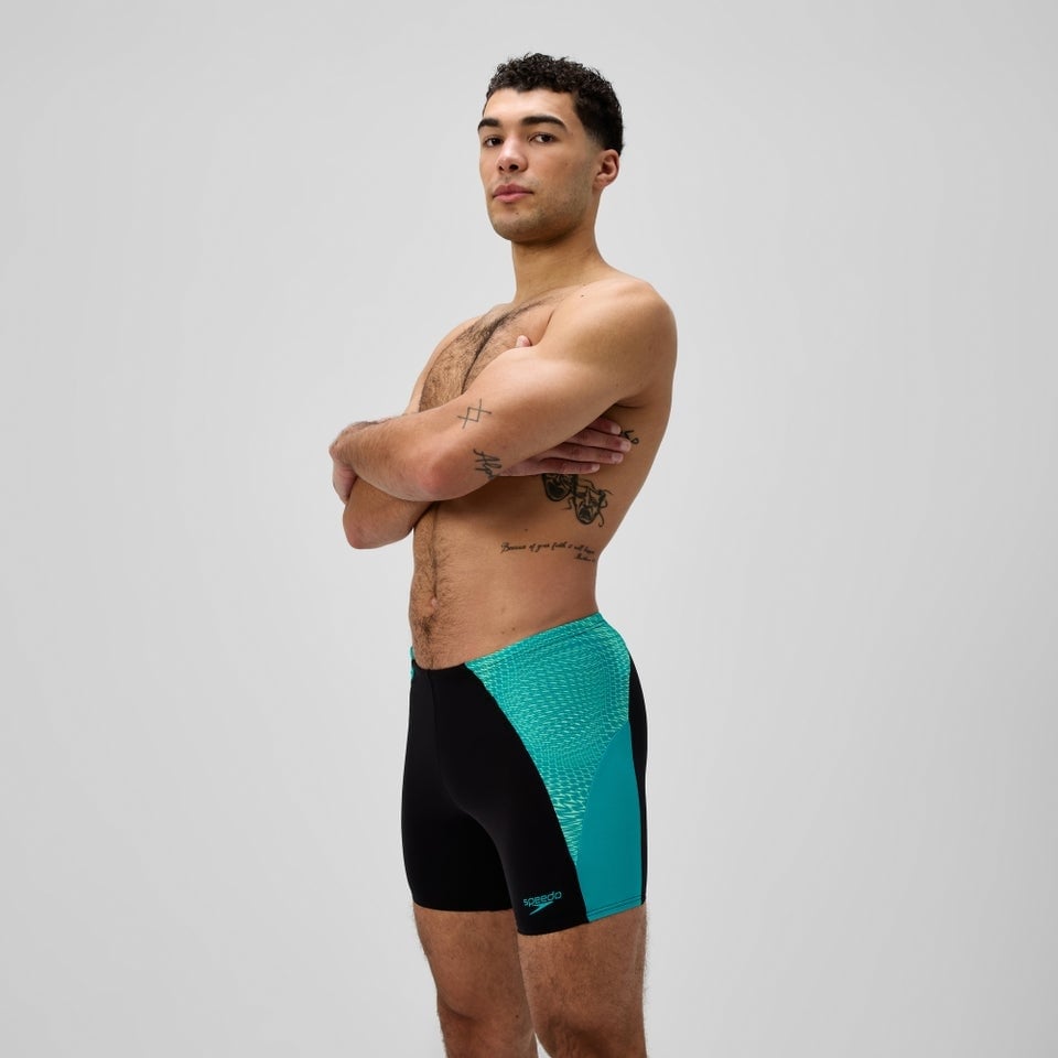 TRAJE BAÑO HOMBRE SPEEDO END+ MAX MID JAMMER SPLICE MARINO - 6