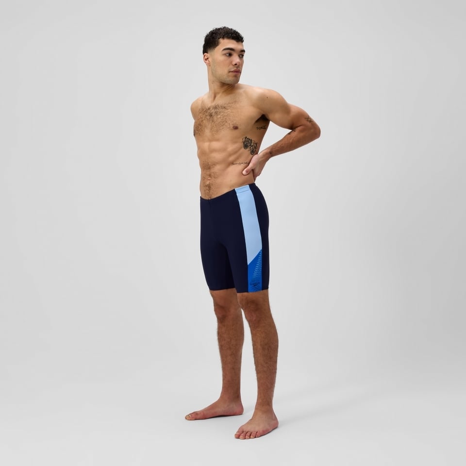 TRAJE BAÑO HOMBRE SPEEDO DIVE PANEL JAMMER AZUL - 4