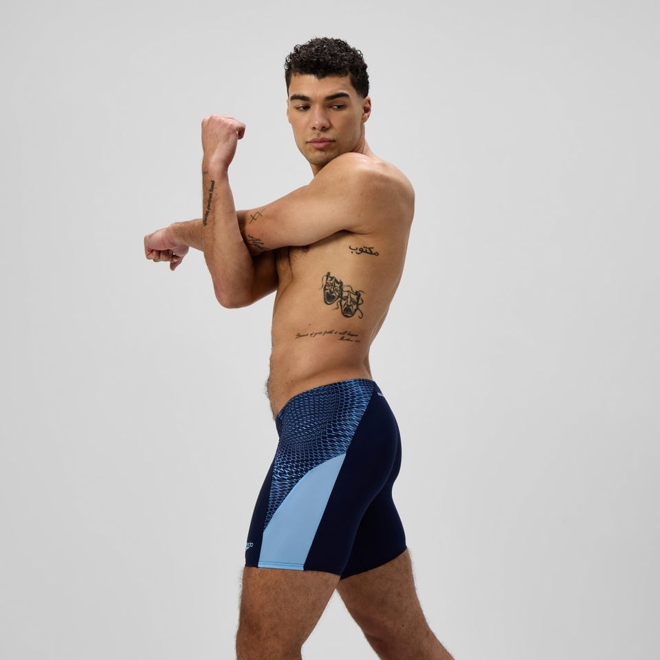 TRAJE BAÑO HOMBRE SPEEDO END+ MAX MID JAMMER SPLICE AZUL - 3