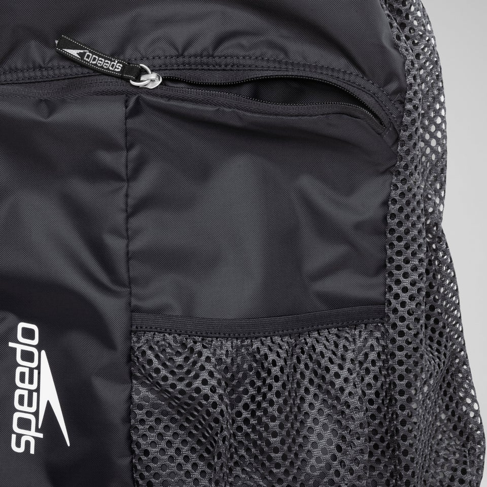 MOCHILA NATACIÓN SPEEDO VENTILATOR DELUXE MESH BAG NEGRO - 3