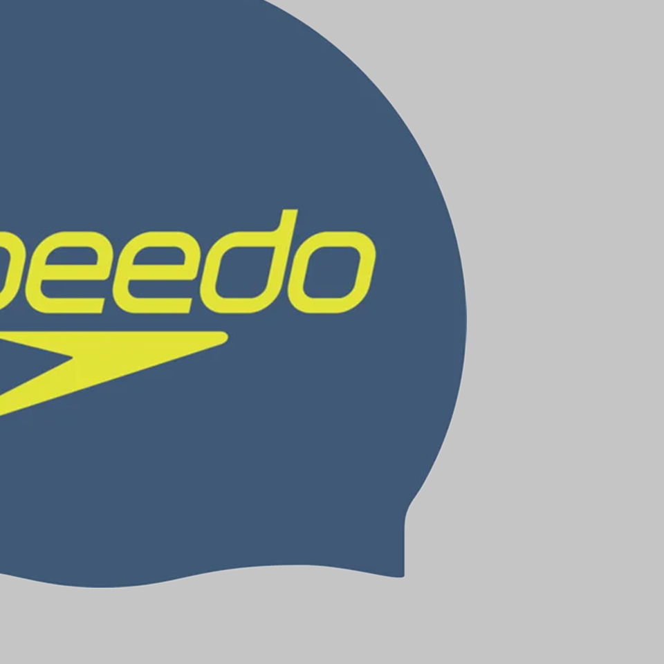 GORRO NATACIÓN SPEEDO SILICONA ADULTO AZUL AMARILLO - 2