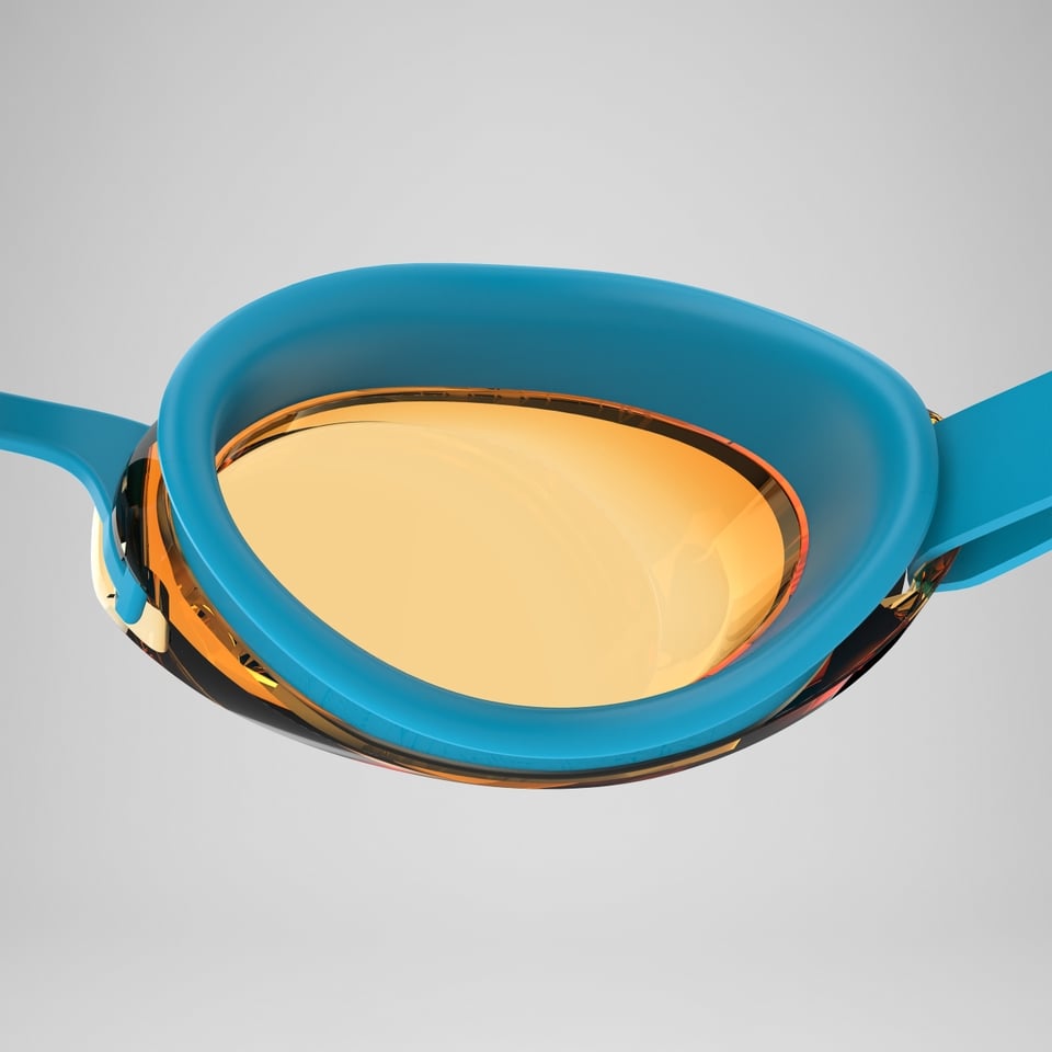 LENTES NATACIÓN SPEEDO JET 2.0 NARANJA/AZUL NIÑOS 6 A 14 AÑO - 6