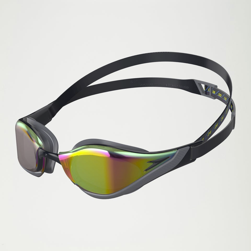 LENTES NATACIÓN SPEEDO FASTSKIN PURE FOCUS MIRROR NEGRO - 1
