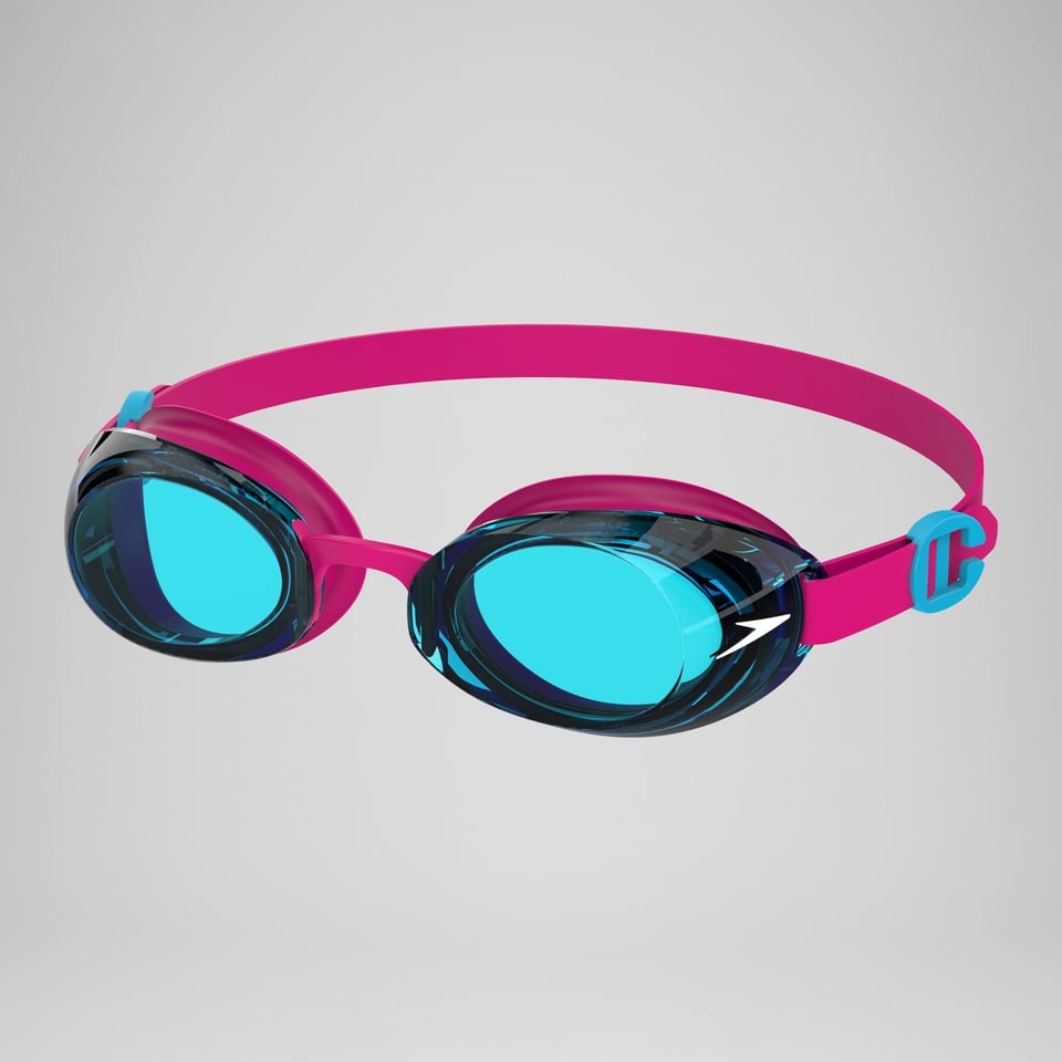 LENTES NATACIÓN SPEEDO JET 2.0 ROSADO/AZUL NIÑOS 6 A 14 AÑOS - 1