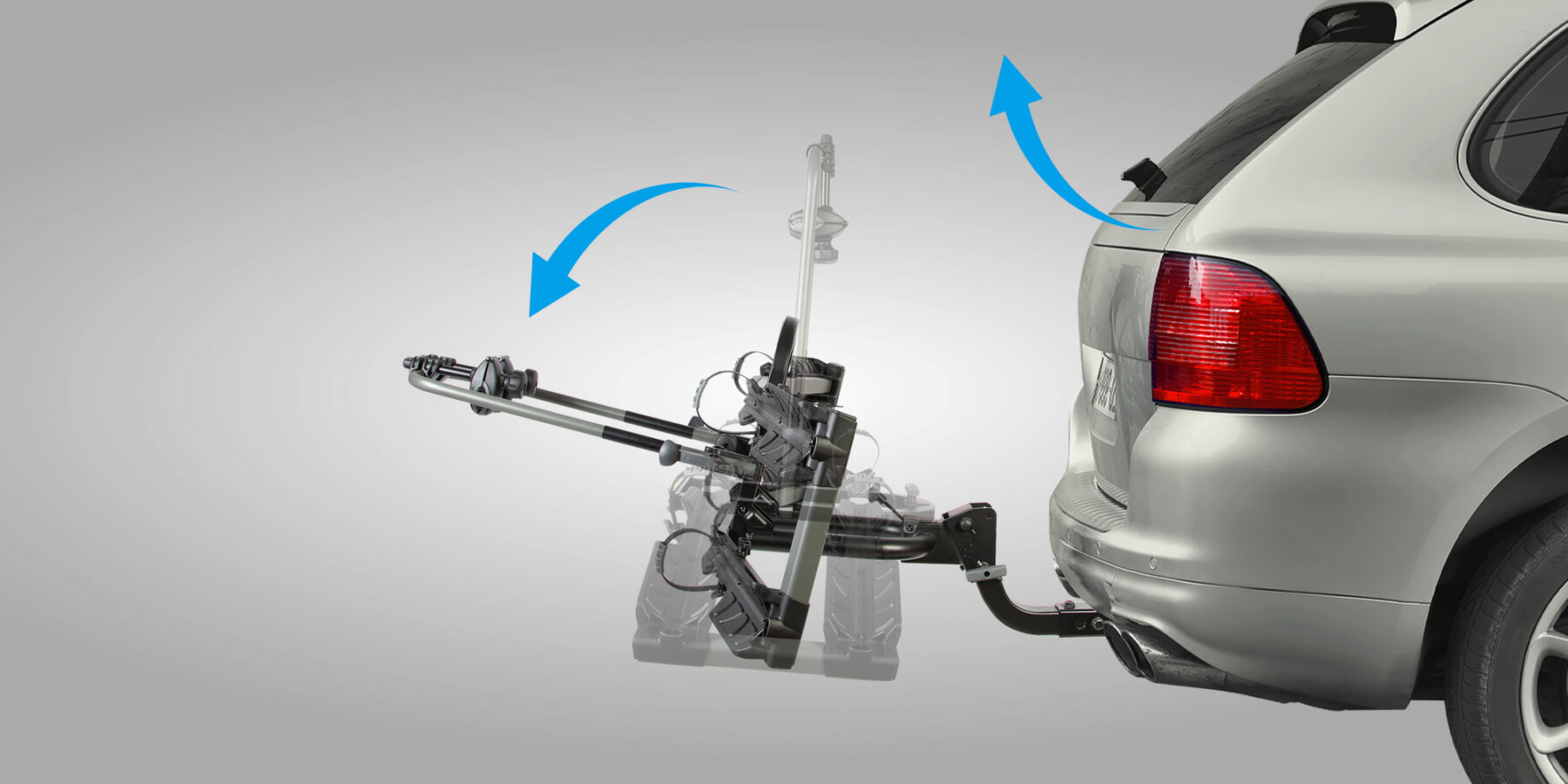 RACK PORTABICICLETA AUTO CAMIONETA BUZZRACK E-HORNET H2 - 8