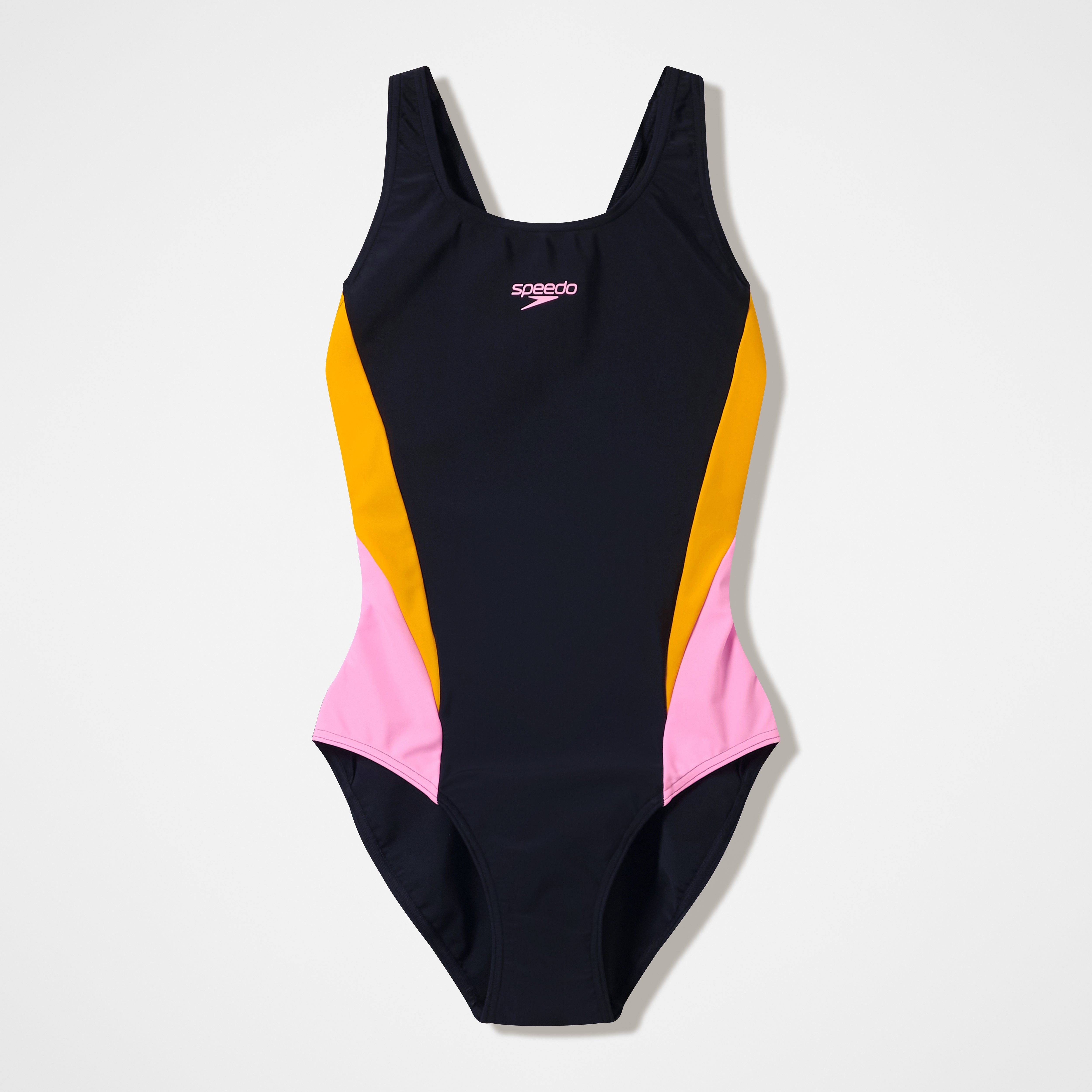 TRAJE DE BAÑO NATACIÓN SPEEDO COLOURBLOCK MUSCLEBACK NEGRO - 3