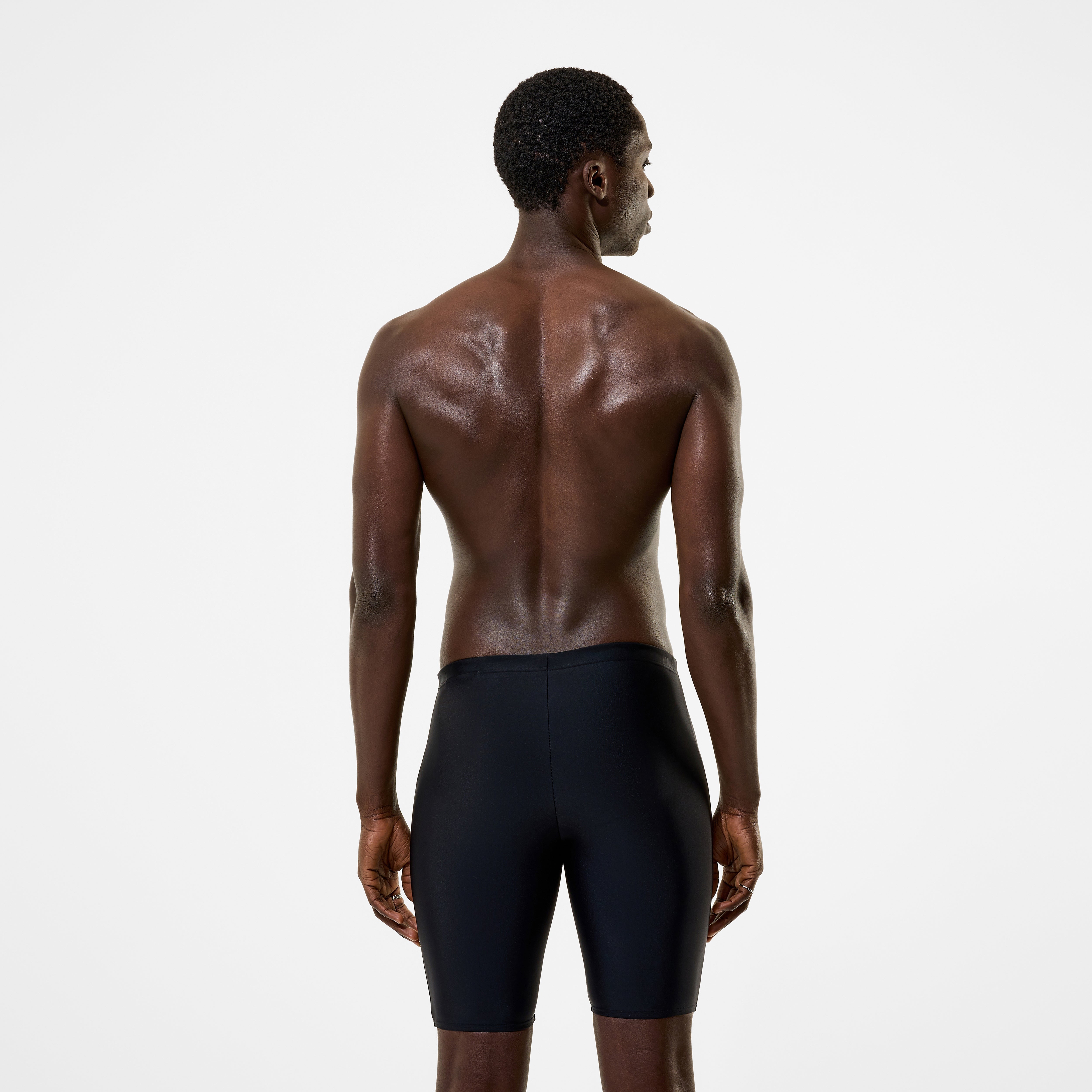 TRAJE DE BAÑO NATACIÓN SPEEDO JAMMER NEGRO - 2