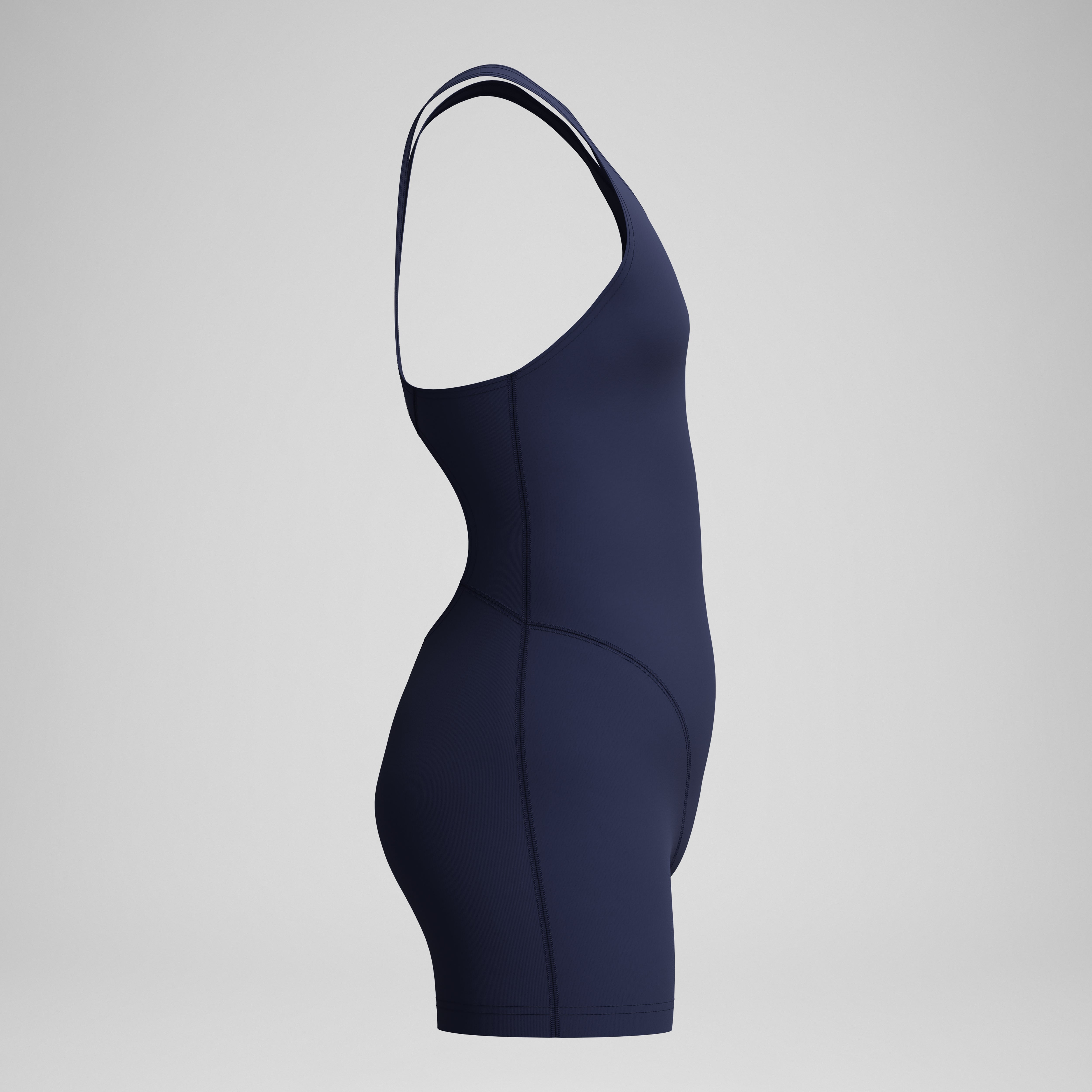 TRAJE DE BAÑO NATACIÓN SPEEDO LEGSUIT AZUL MARINO - 2