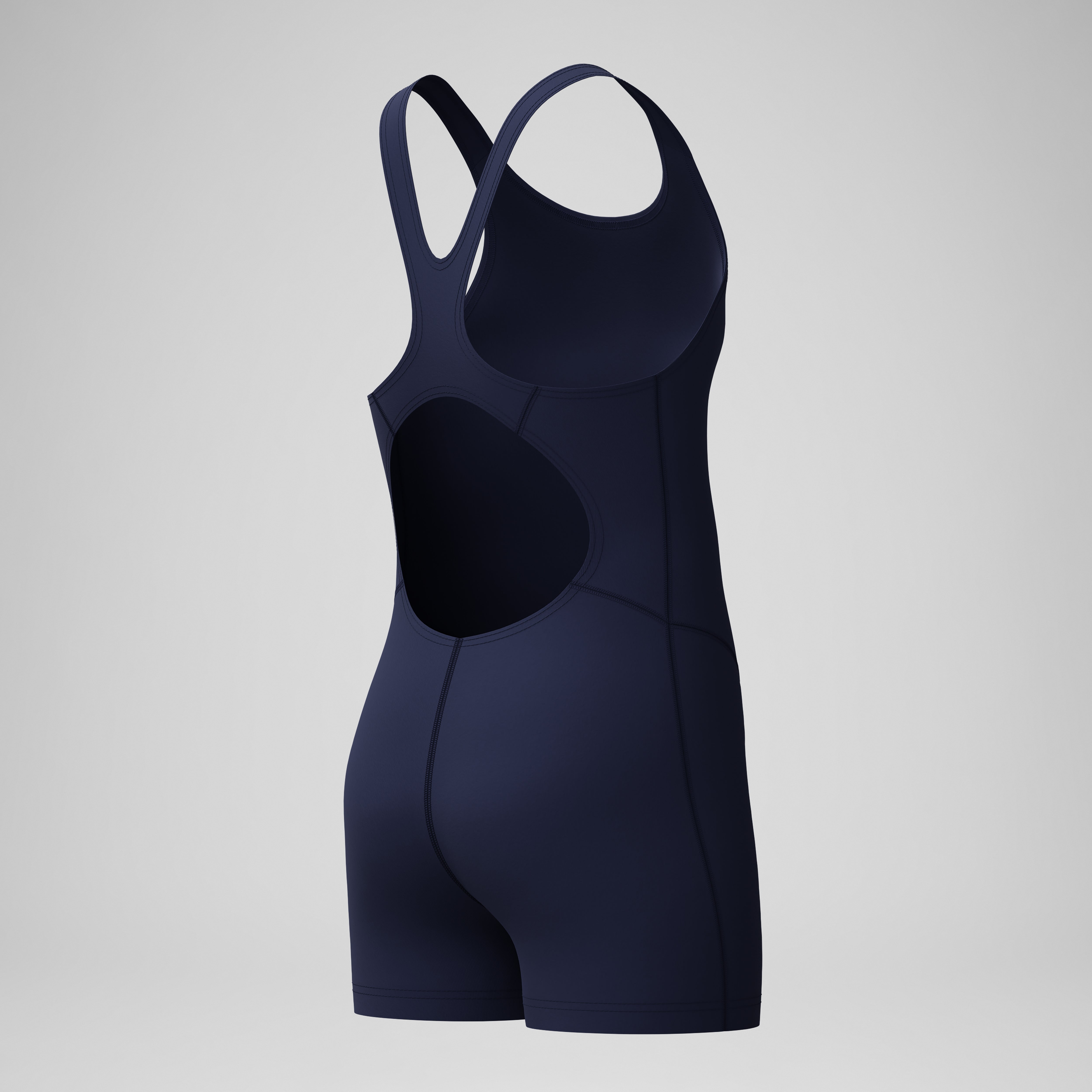 TRAJE DE BAÑO NATACIÓN SPEEDO LEGSUIT AZUL MARINO - 3