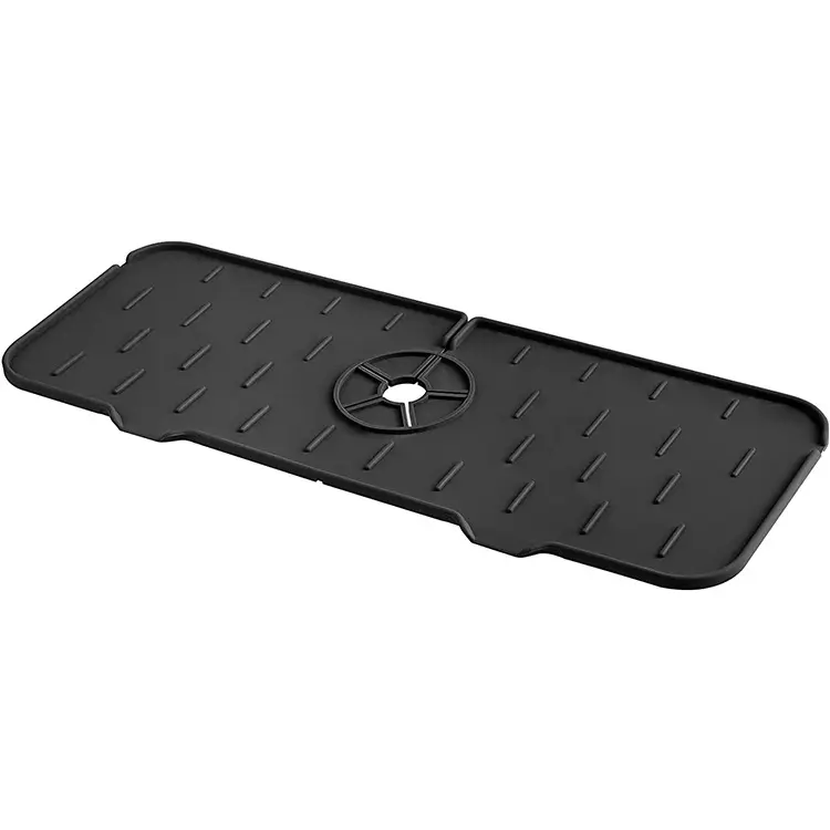 ESCURRIDOR PLANO DE COCINA COLOR NEGRO - 1