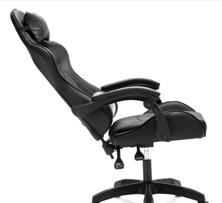 SILLA GAMER MODEL S - COLOR NEGRO - 4