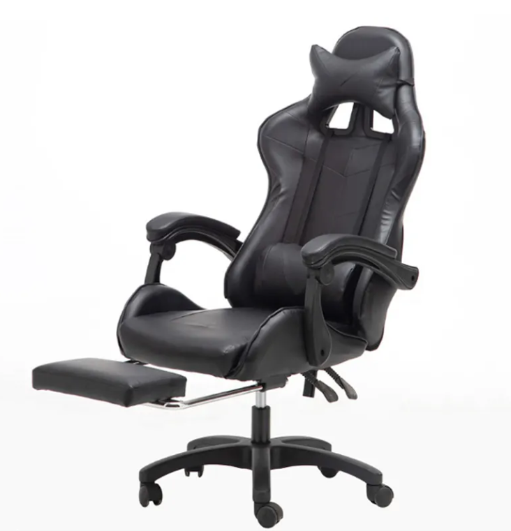 SILLA GAMER MODEL S - COLOR NEGRO - 6