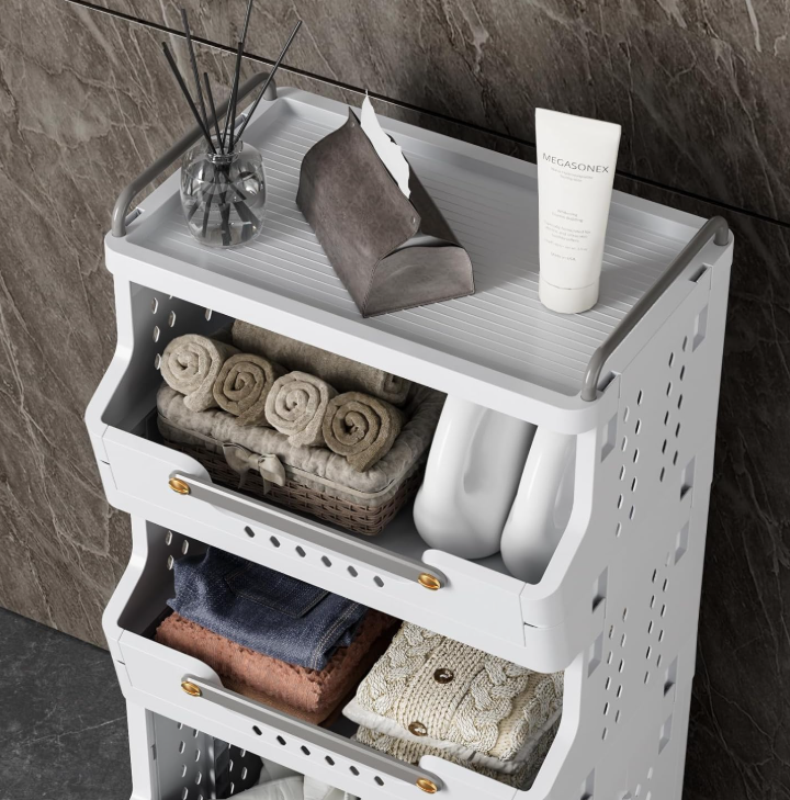 CESTA ORGANIZADOR DE ROPA DE 4 NIVELES - 4