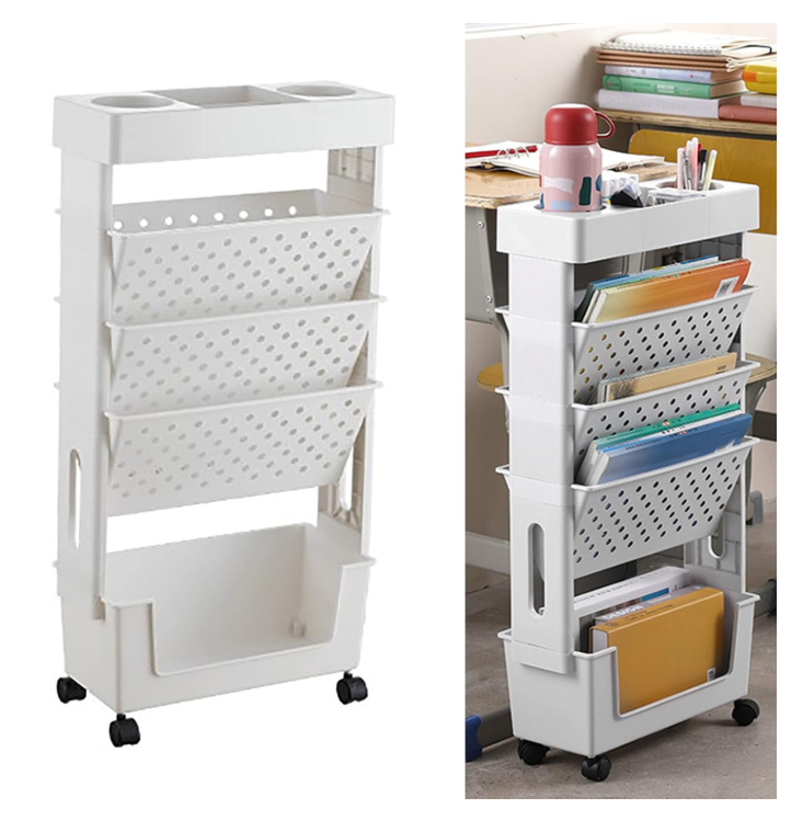 ESTANTE ORGANIZADOR PARA LIBROS DE 5 NIVELES - 3