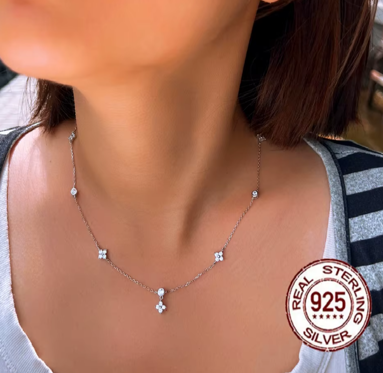 COLLAR ESTRELLA DE LUZ EN PLATA 925 - 1