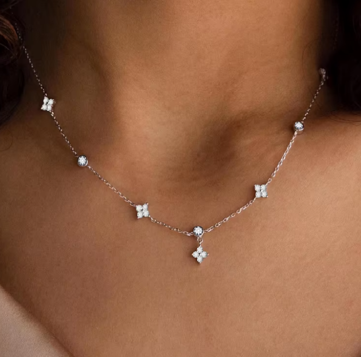COLLAR ESTRELLA DE LUZ EN PLATA 925 - 4